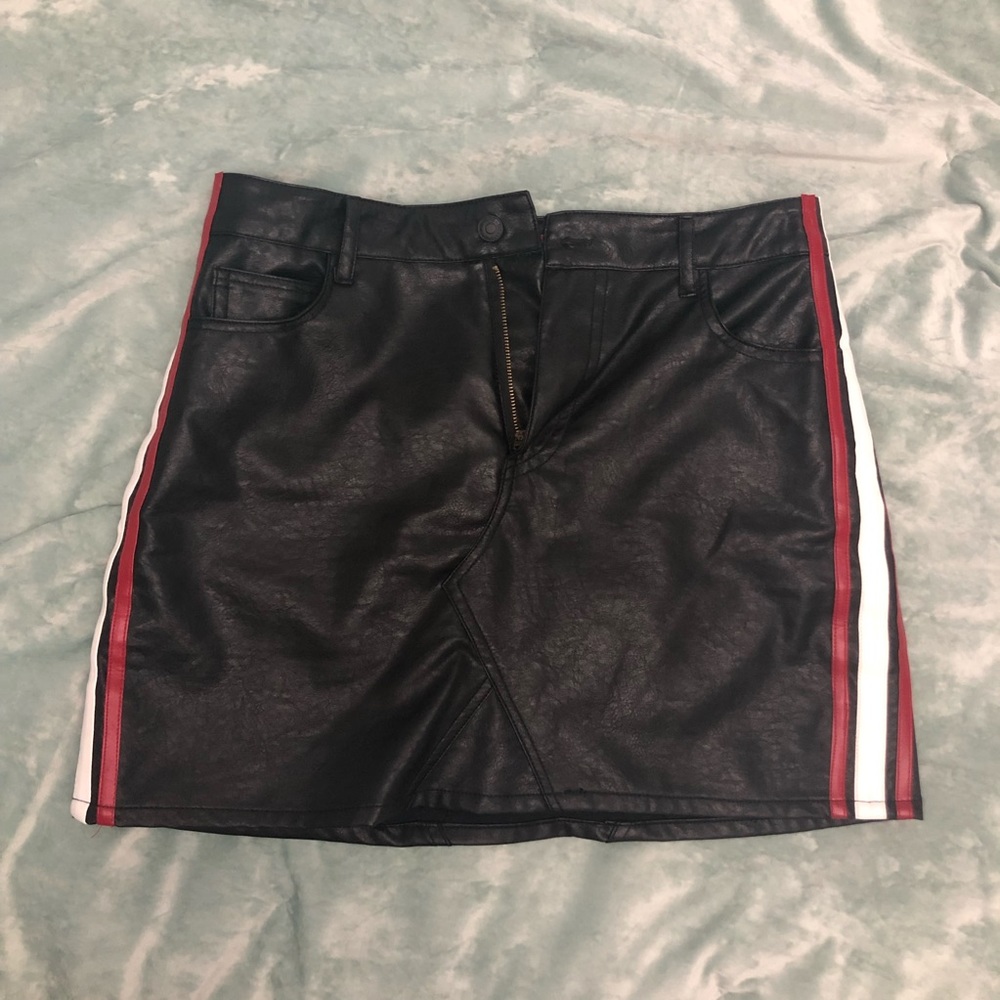 Faux Leather Mini